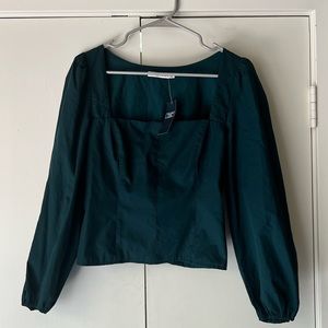 Abercrombie box neck top